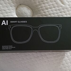 Smart Glasses AI Soundgear Frames in Black